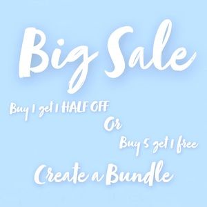 BIG SALE - Create a Bundle TODAY!
